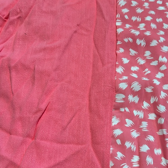 NWT Umgee size Medium Bubblegum pink Leopold handkerchief tunic Tank Top - Picture 10 of 10